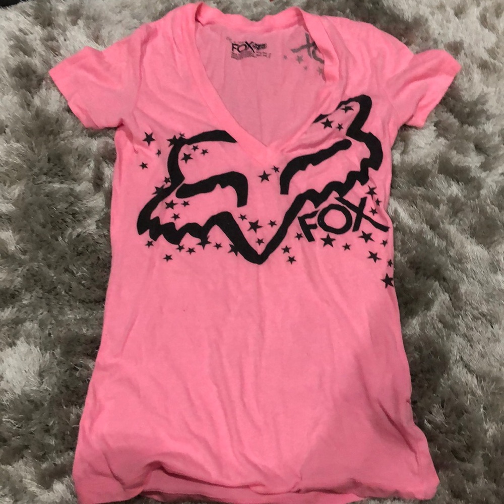 Fox pink shirt